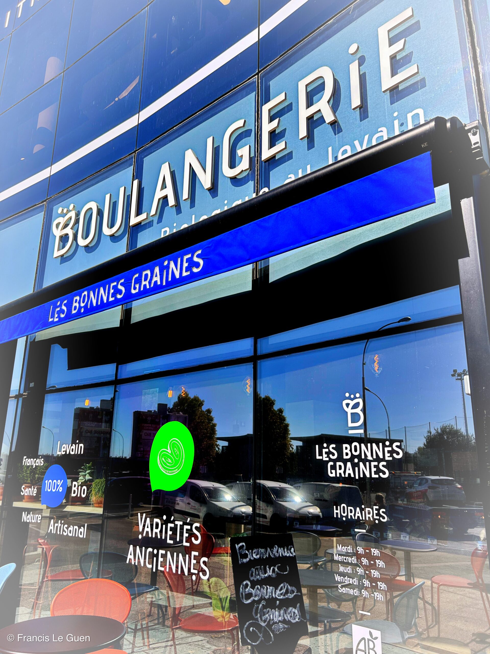 Les bonnes graines - Boulangerie - Marseille - architecture, sud, Prado