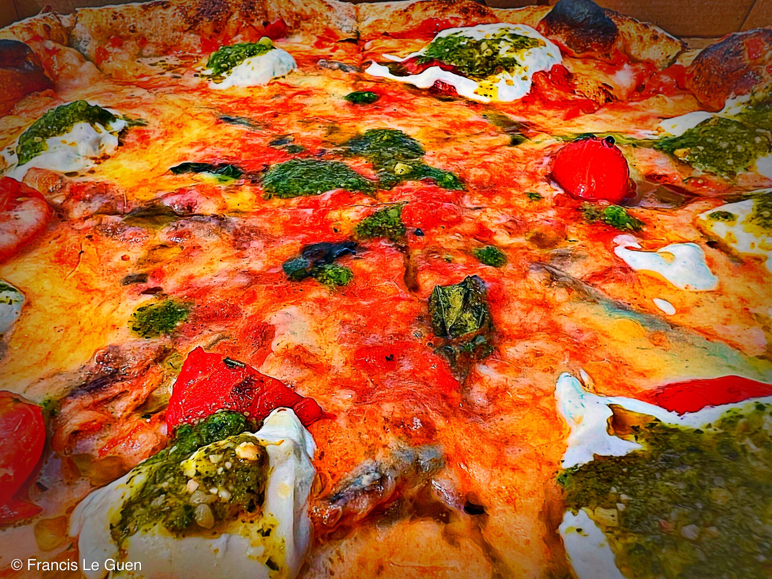L'Authentique pizzas - Marseille - ville, Méditerranée, panier