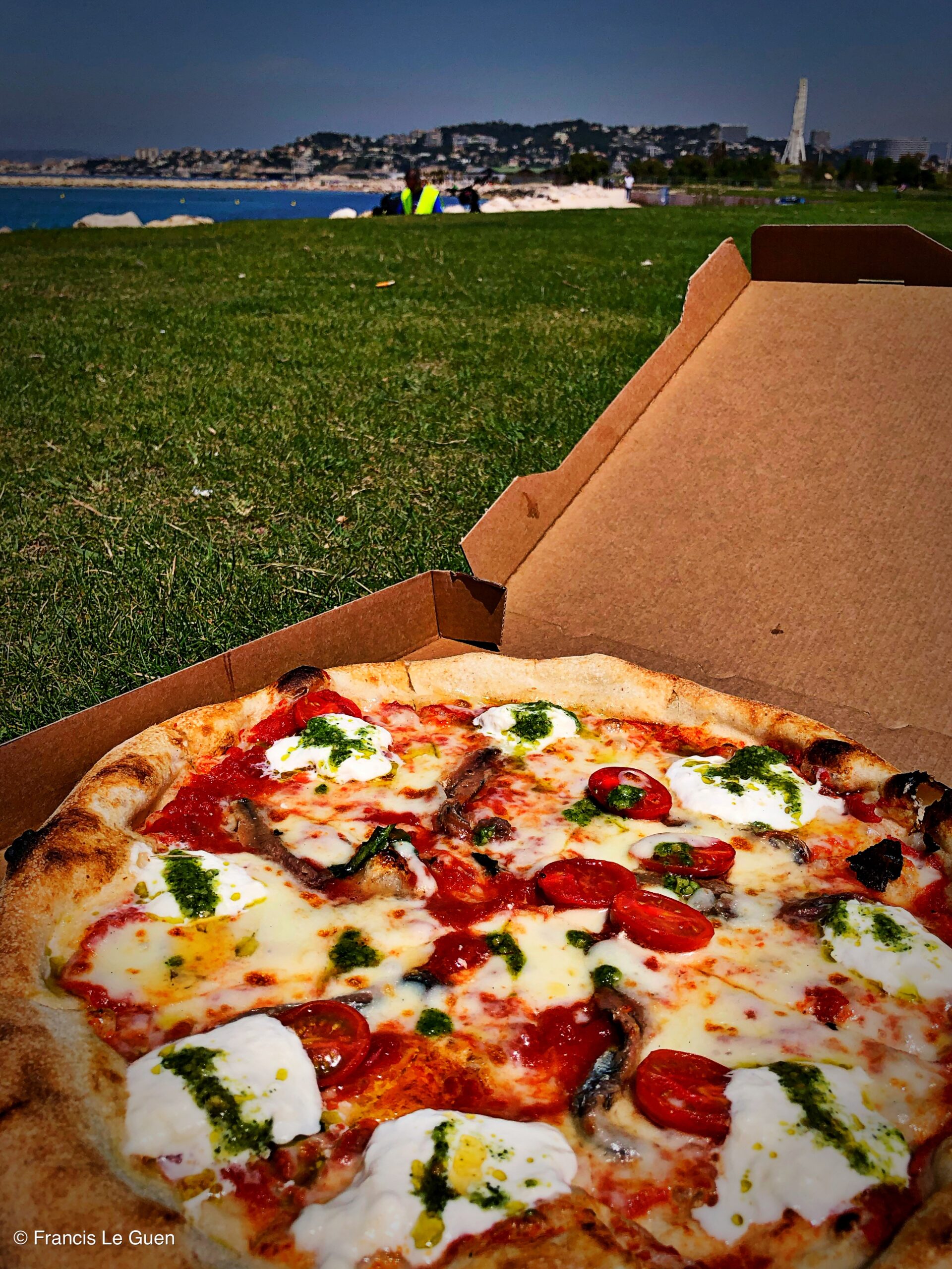 L'Authentique pizzas - Marseille - ville, Méditerranée, panier