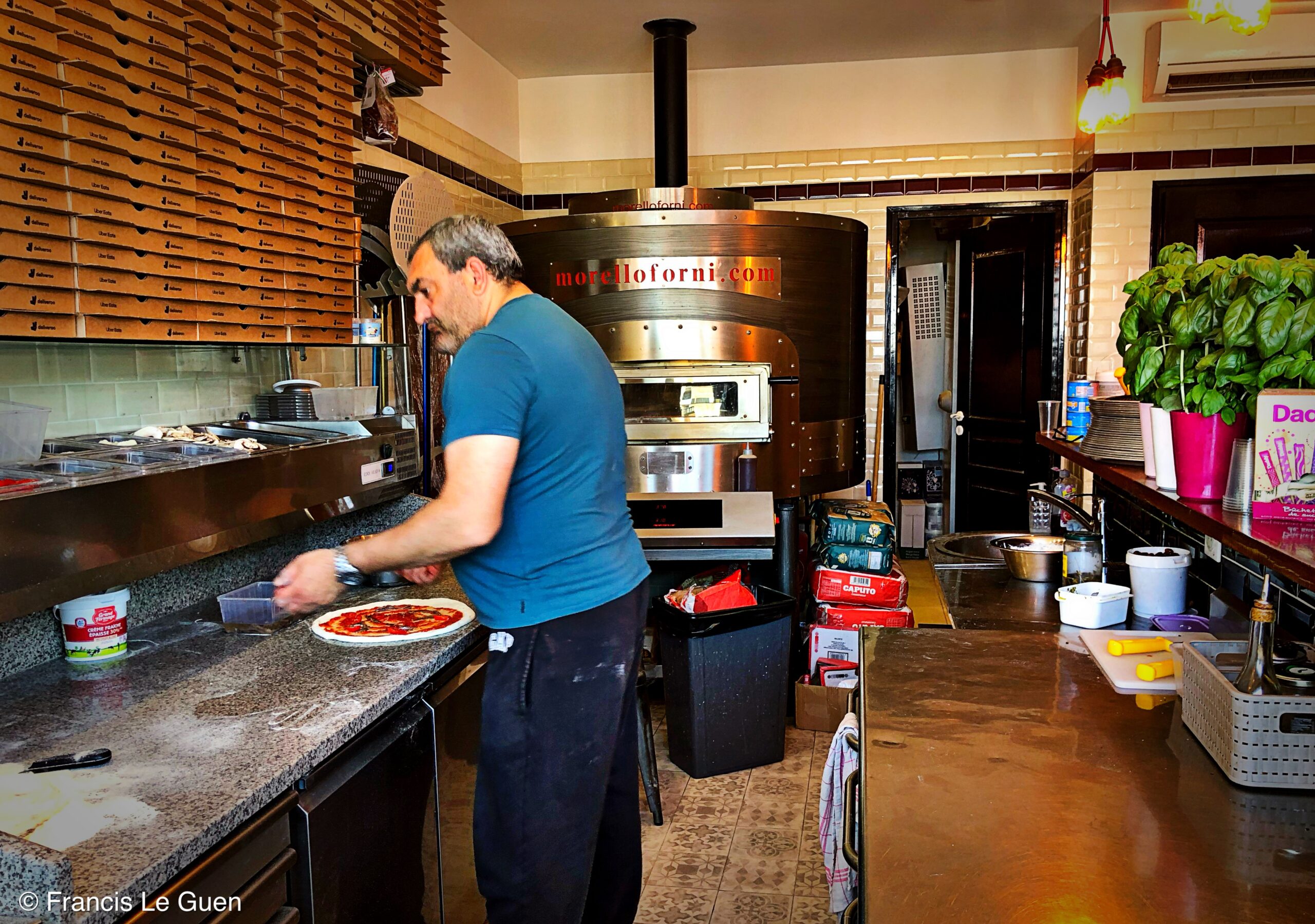 L'Authentique pizzas - Marseille - ville, Méditerranée, panier
