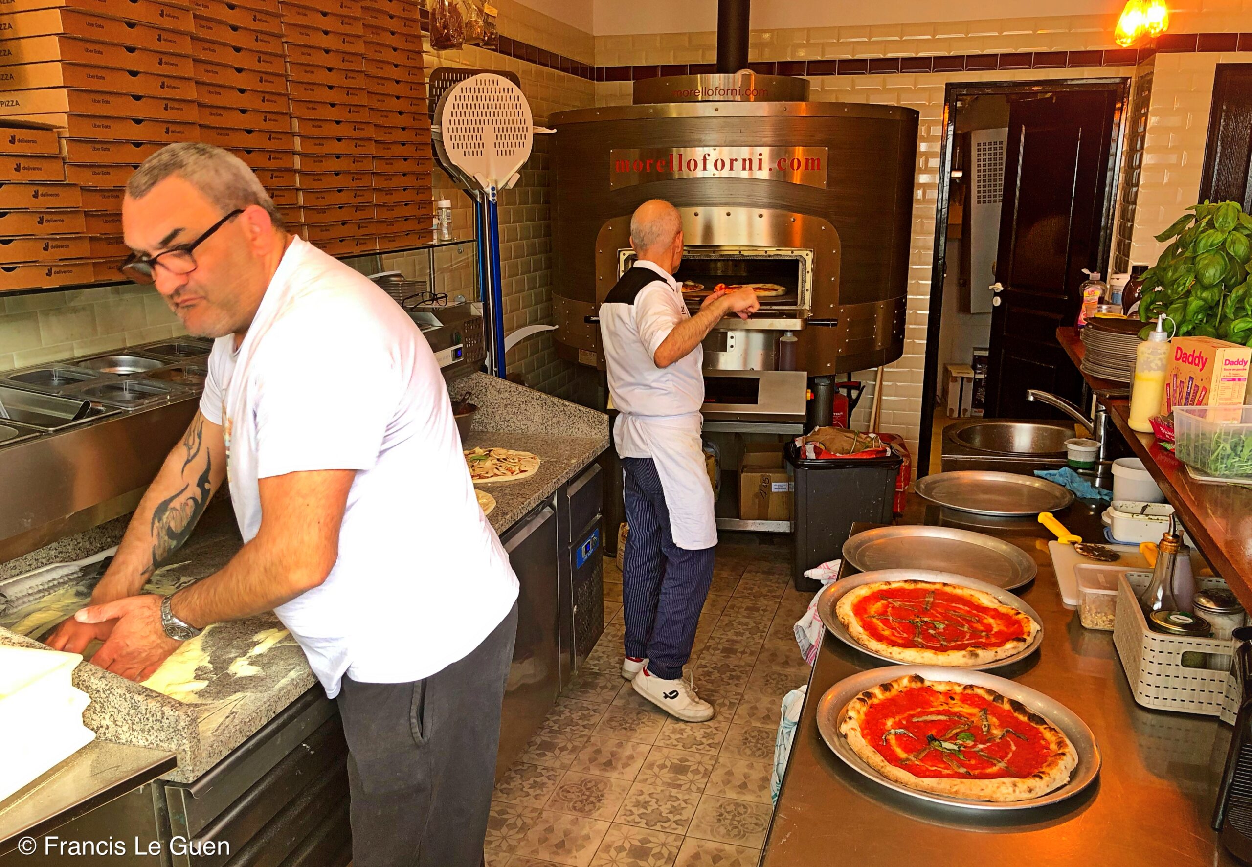 L'Authentique pizzas - Marseille - ville, Méditerranée, panier