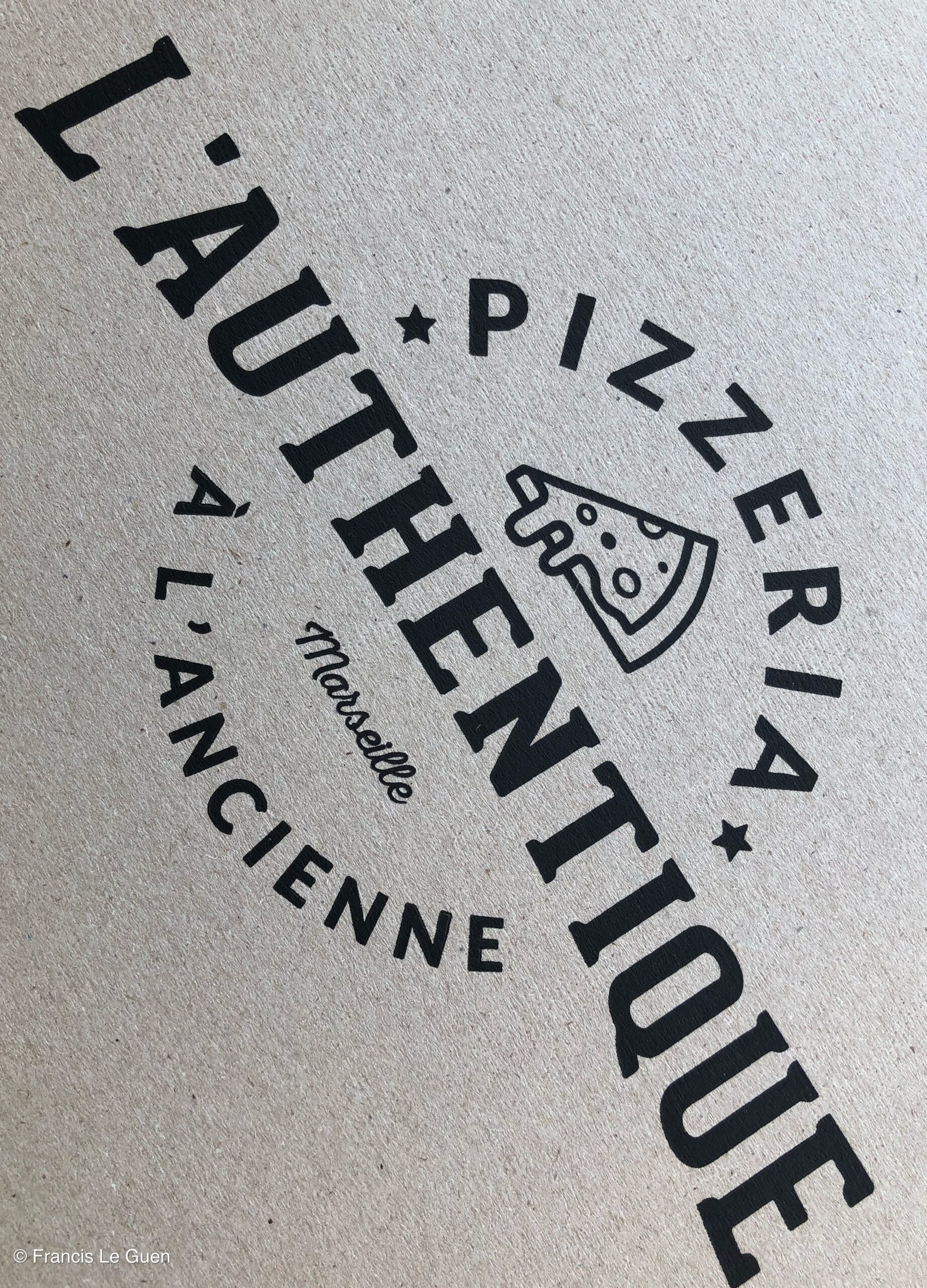 L'Authentique pizzas - Marseille - ville, Méditerranée, panier