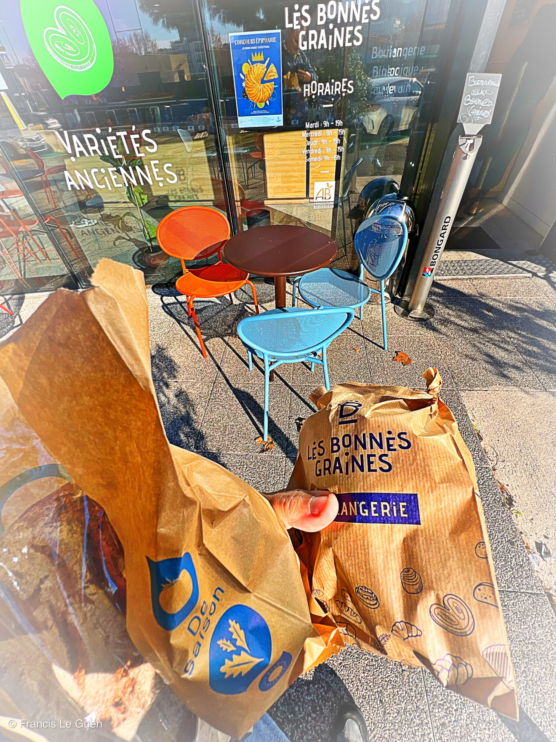 Les bonnes graines - Boulangerie - Marseille - architecture, sud, Prado