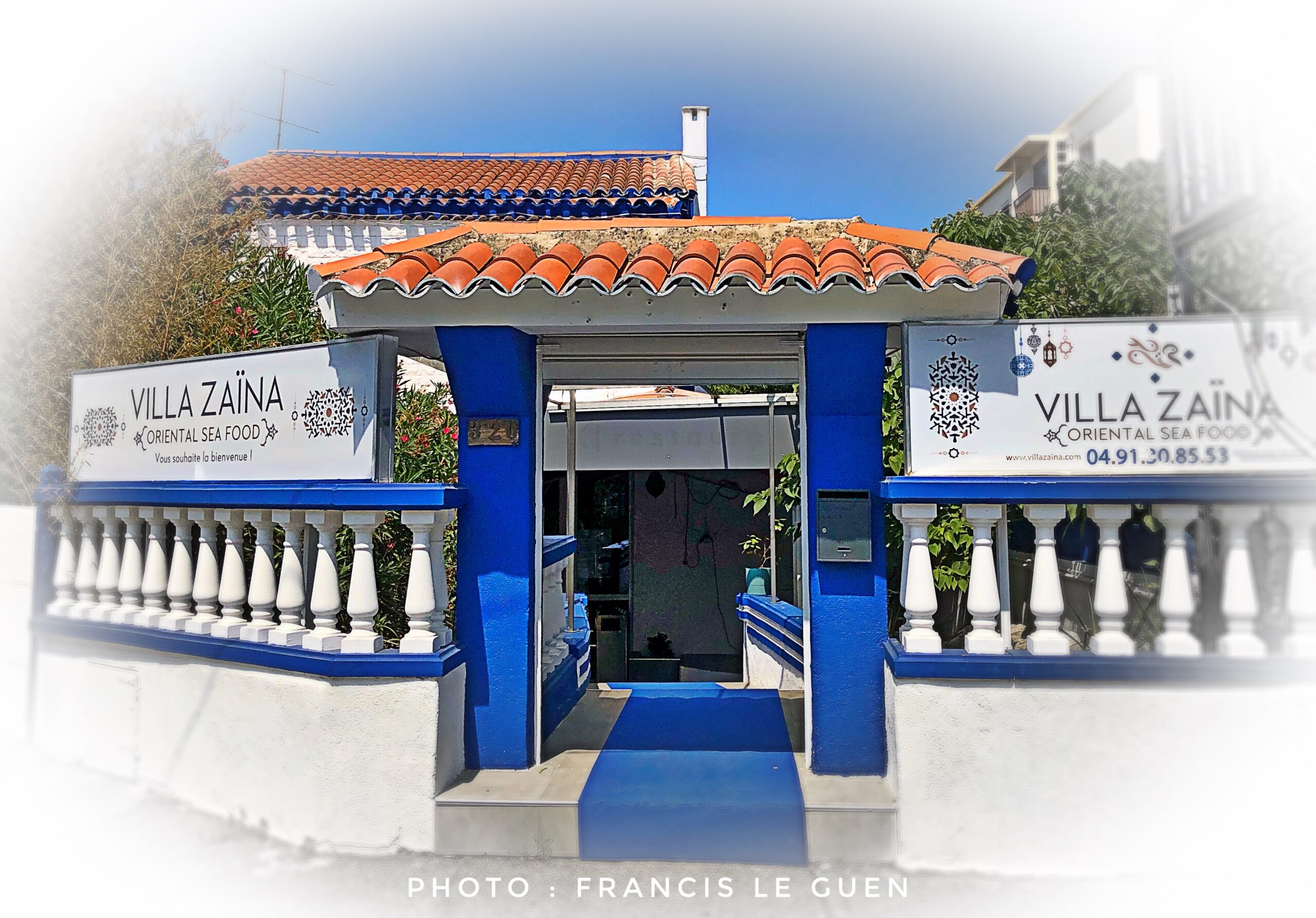 Villa Zaïna - Restaurant - Marseille - architecture, Notre-Dame, Méditerranée