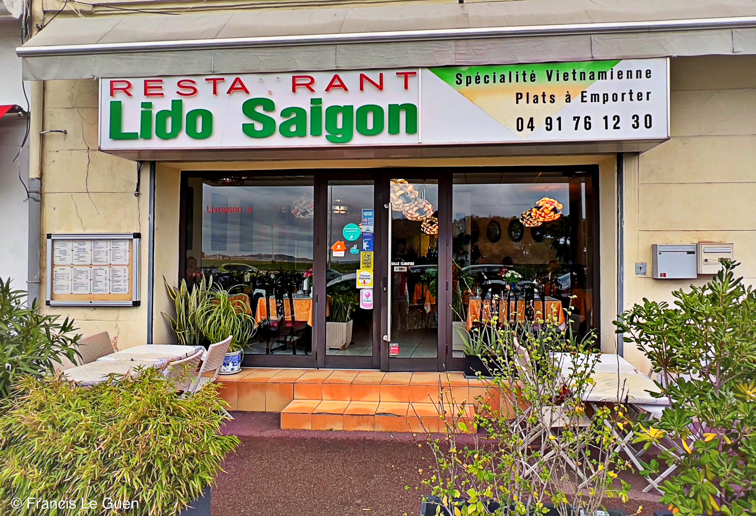Le Lido Saïgon - Restaurant - Marseille - architecture, Notre-Dame, Prado