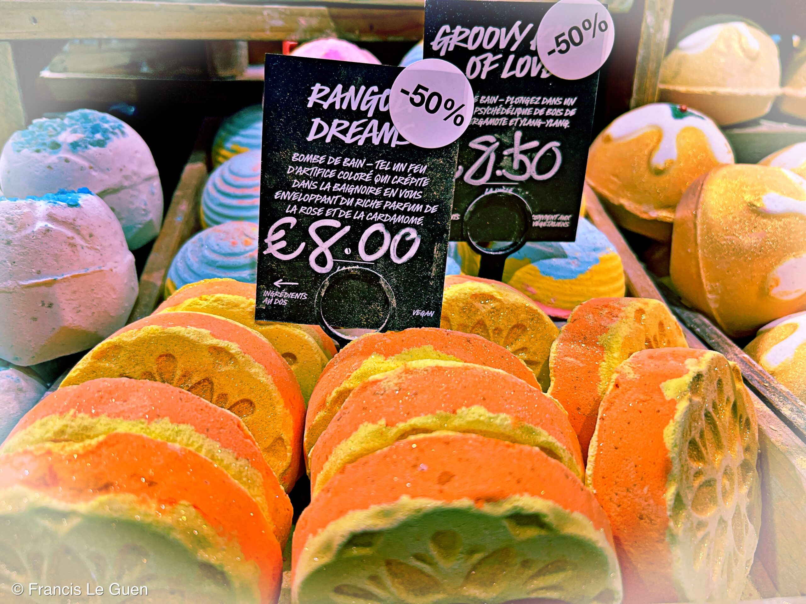 Lush - Savons de Marseille - Marseille - bouillabaisse, lumière, panier