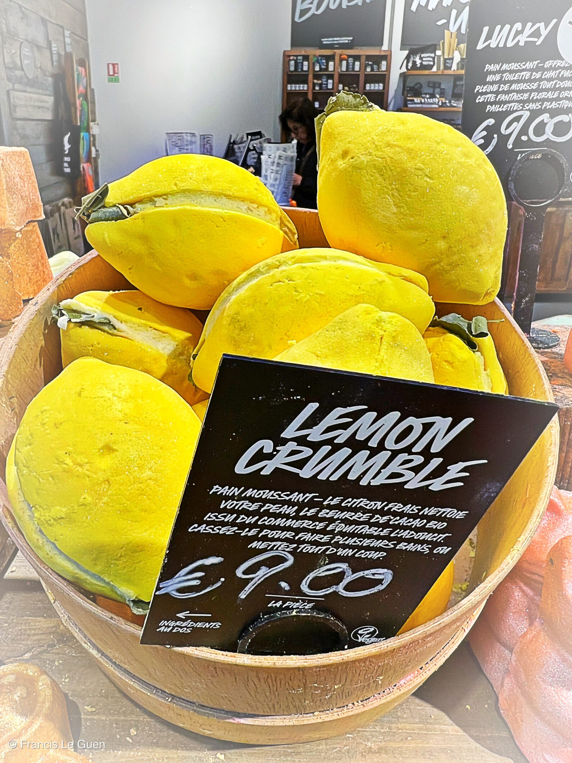 Lush - Savons de Marseille - Marseille - bouillabaisse, lumière, panier