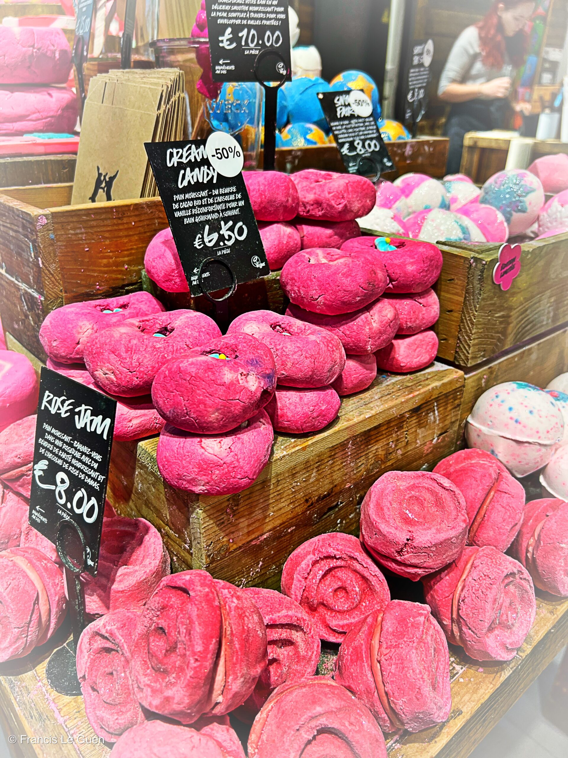 Lush - Savons de Marseille - Marseille - bouillabaisse, lumière, panier