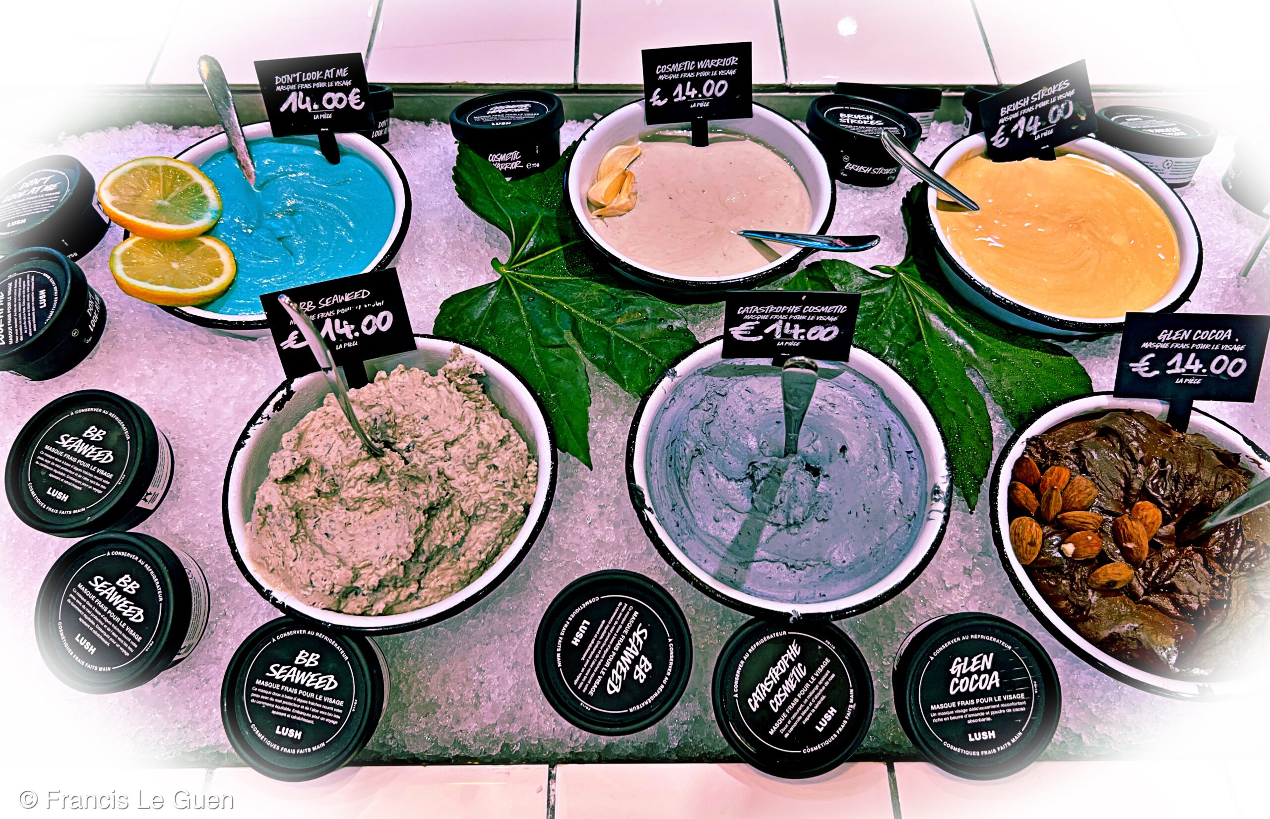 Lush - Savons de Marseille - Marseille - bouillabaisse, lumière, panier