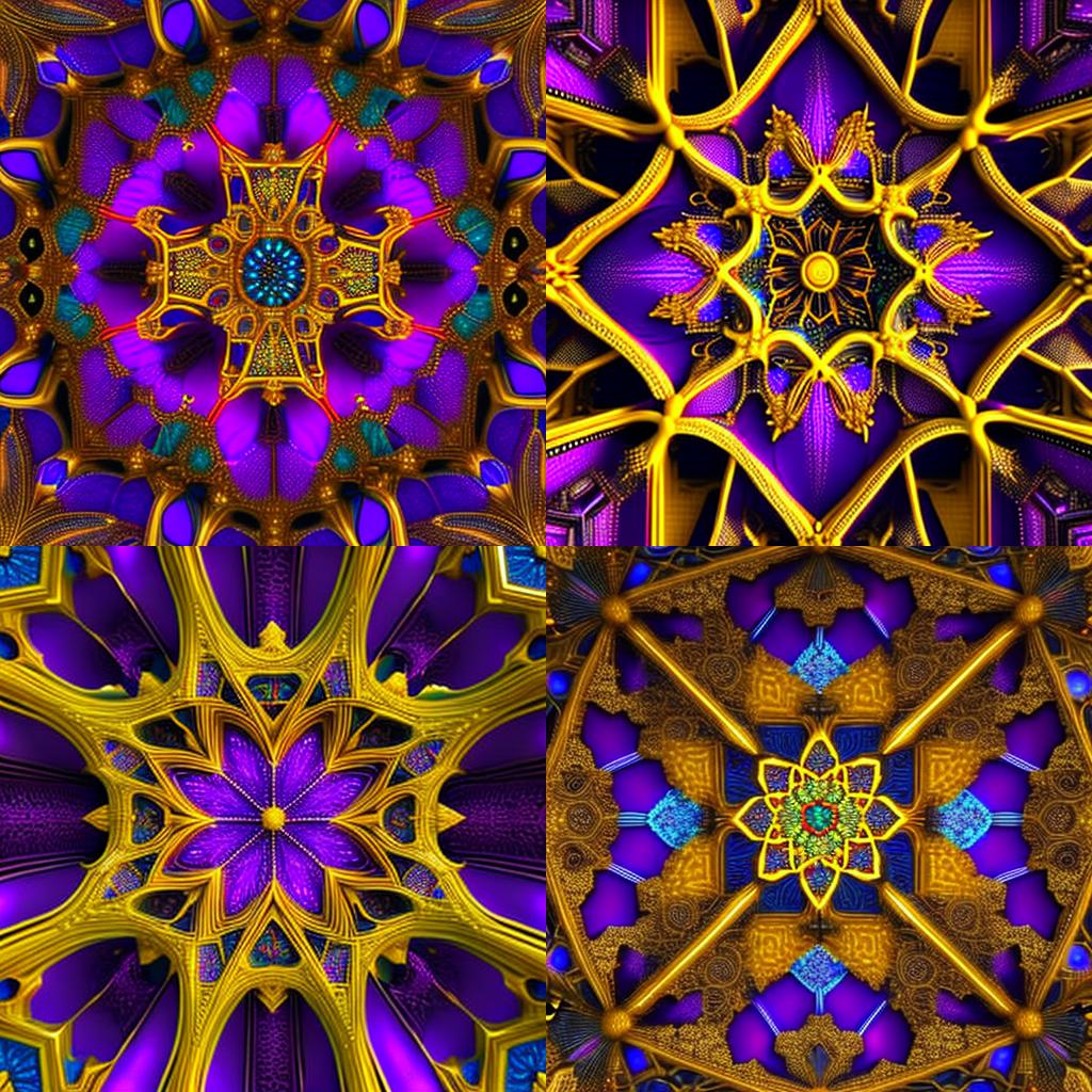 Générer des fractales avec l'intelligence artificielle ! - Boutique fractale - art mural, collection, coloré