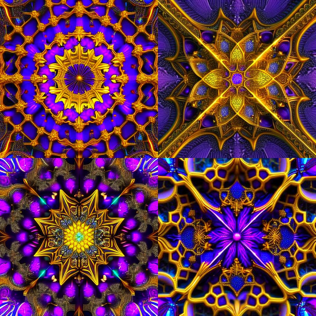 Générer des fractales avec l'intelligence artificielle ! - Boutique fractale - art mural, collection, coloré