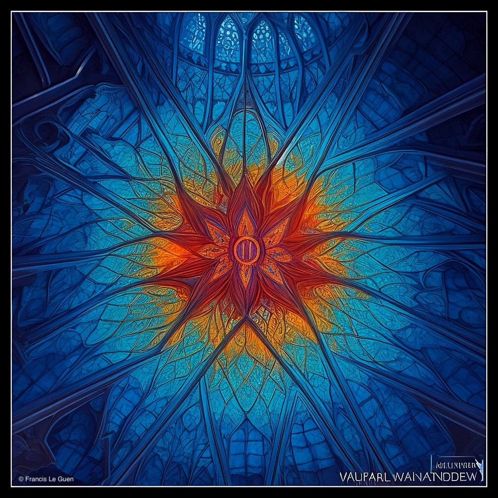 Générer des fractales avec l'intelligence artificielle ! - Boutique fractale - art mural, collection, coloré