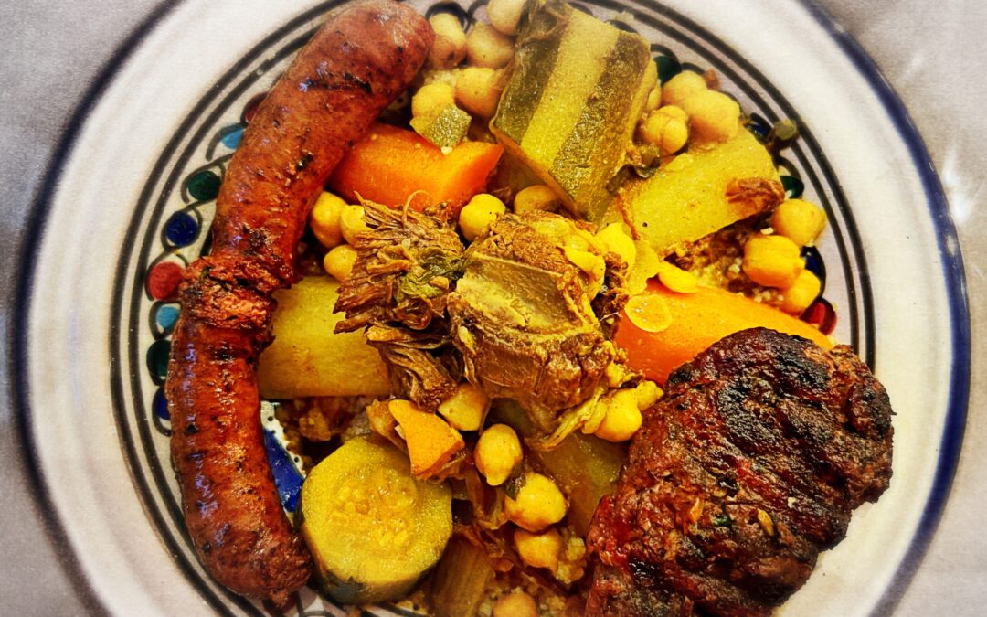 L&rsquo;assiette orientale – Couscous