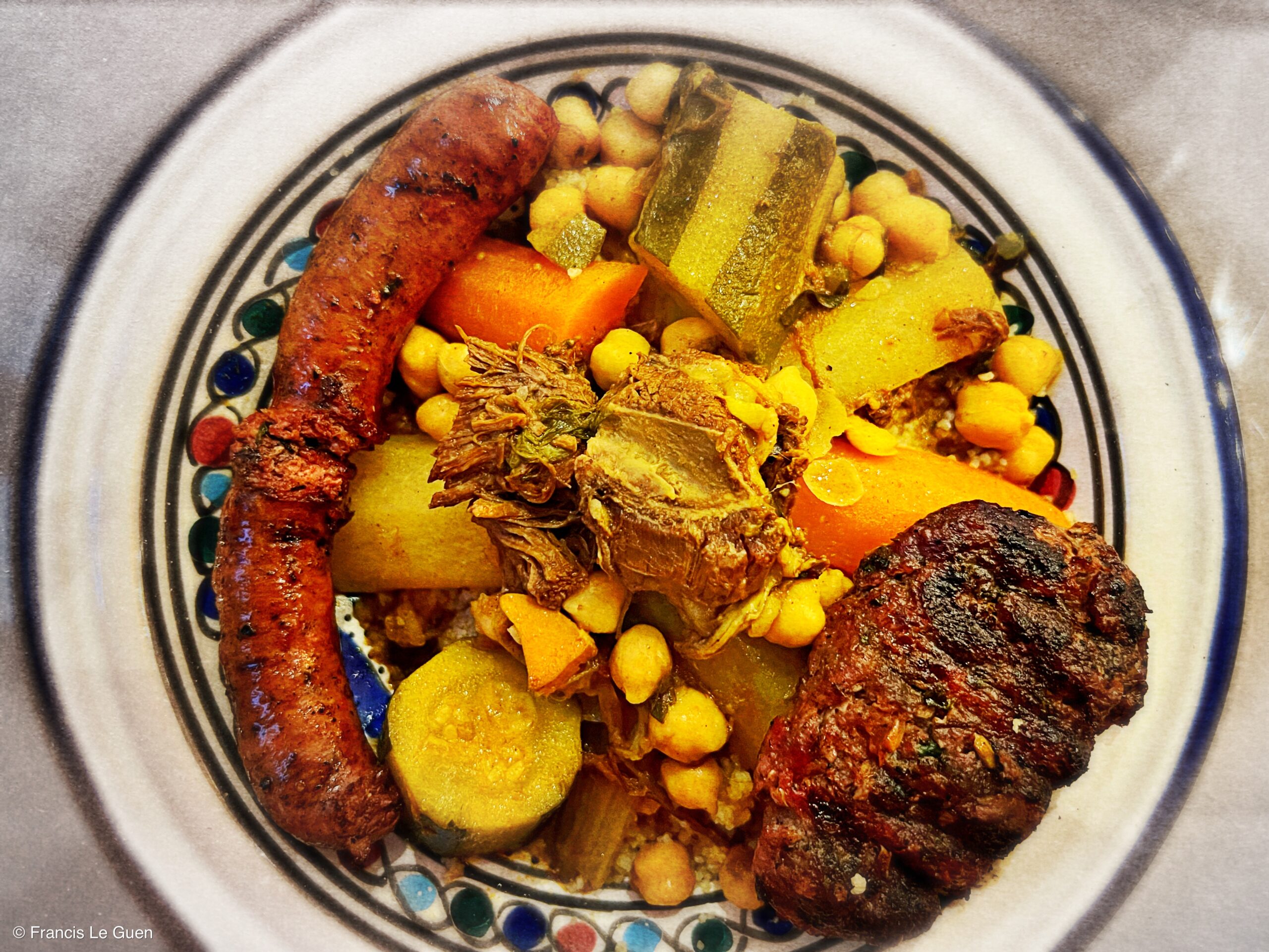 L'assiette orientale - Couscous - Marseille - Marseille, bouillabaisse, corniche