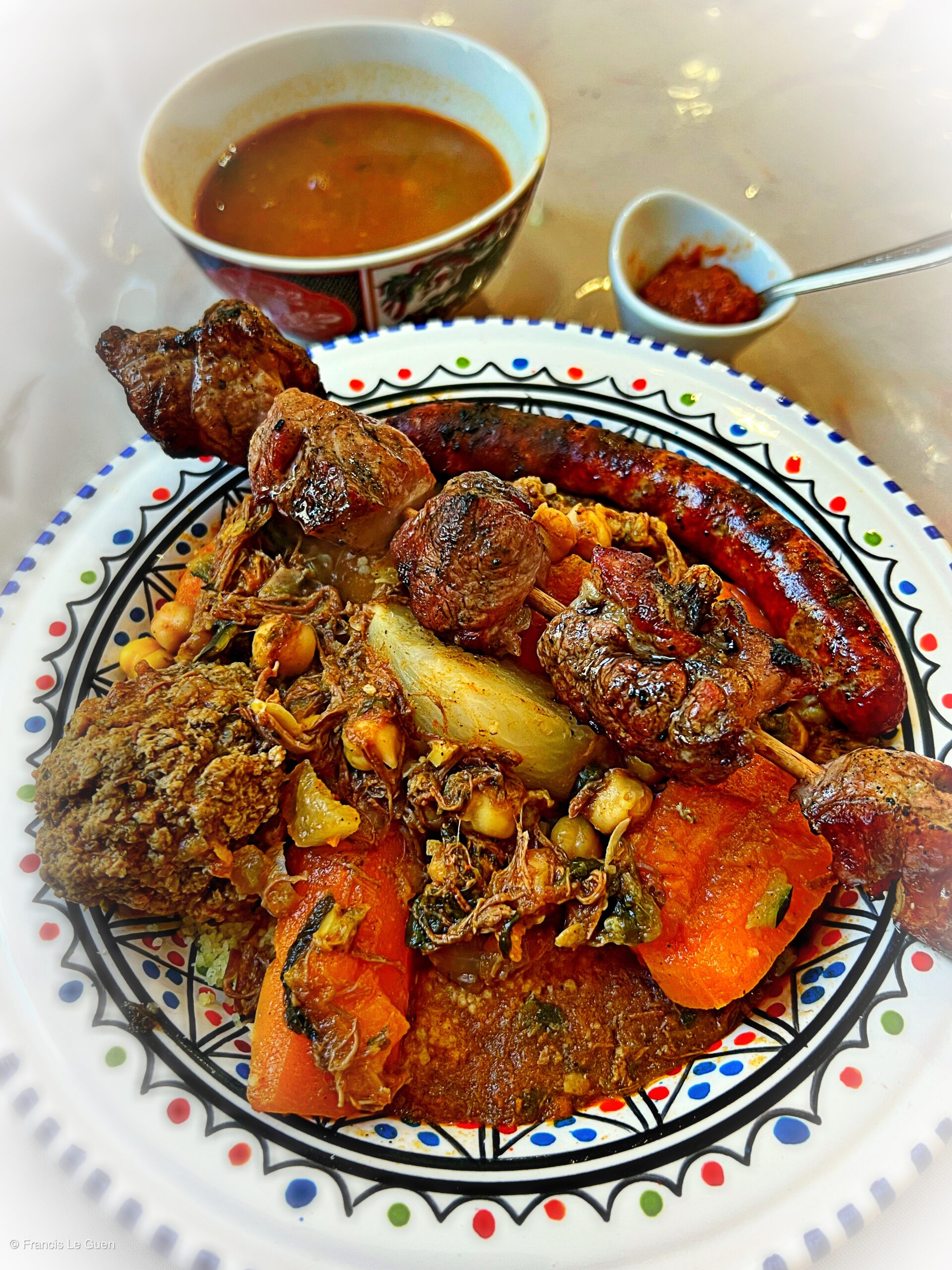 L'assiette orientale - Couscous - Marseille - Marseille, bouillabaisse, corniche