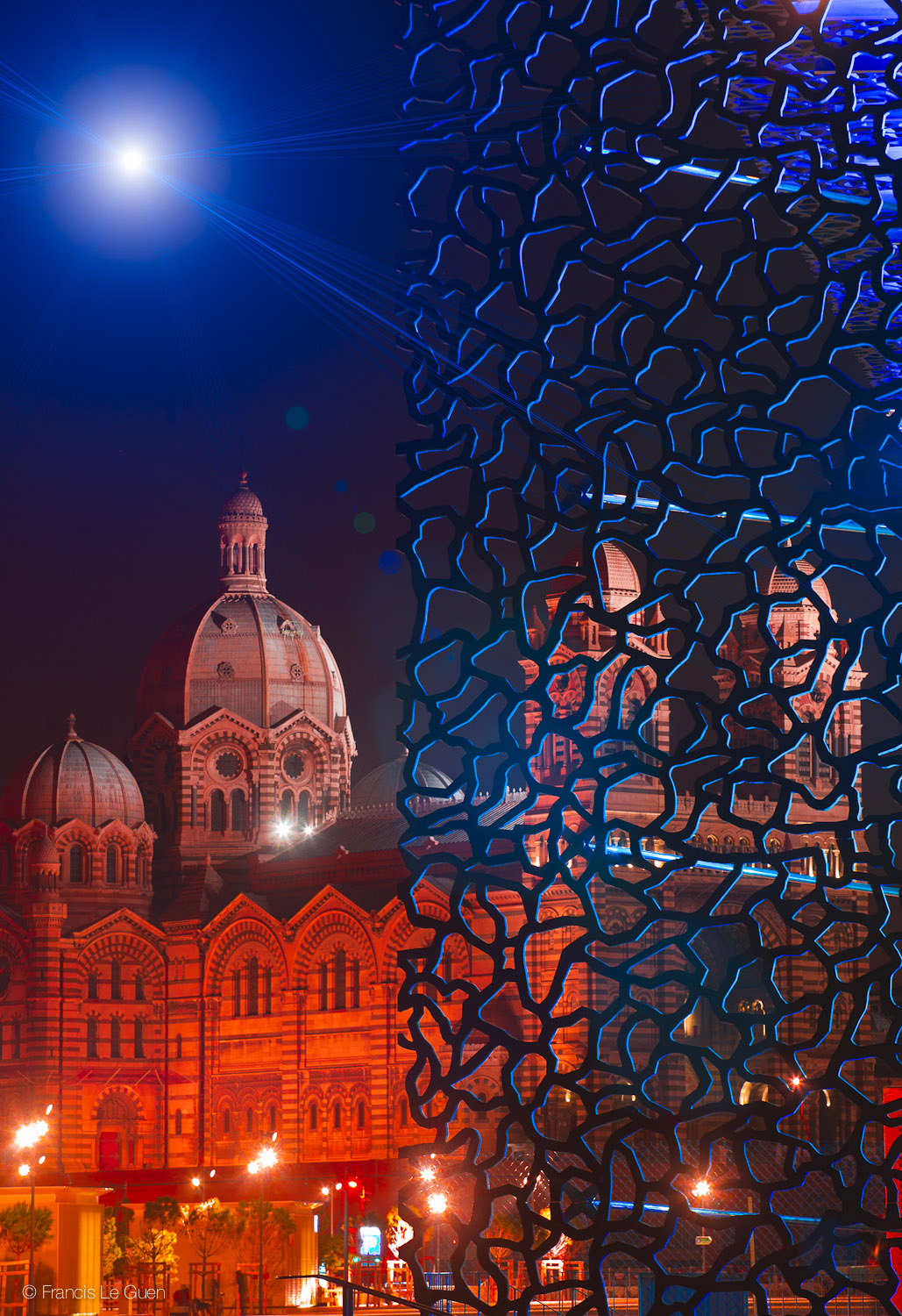 MUCEM - Marseille - Marseille - port, lumière, panier