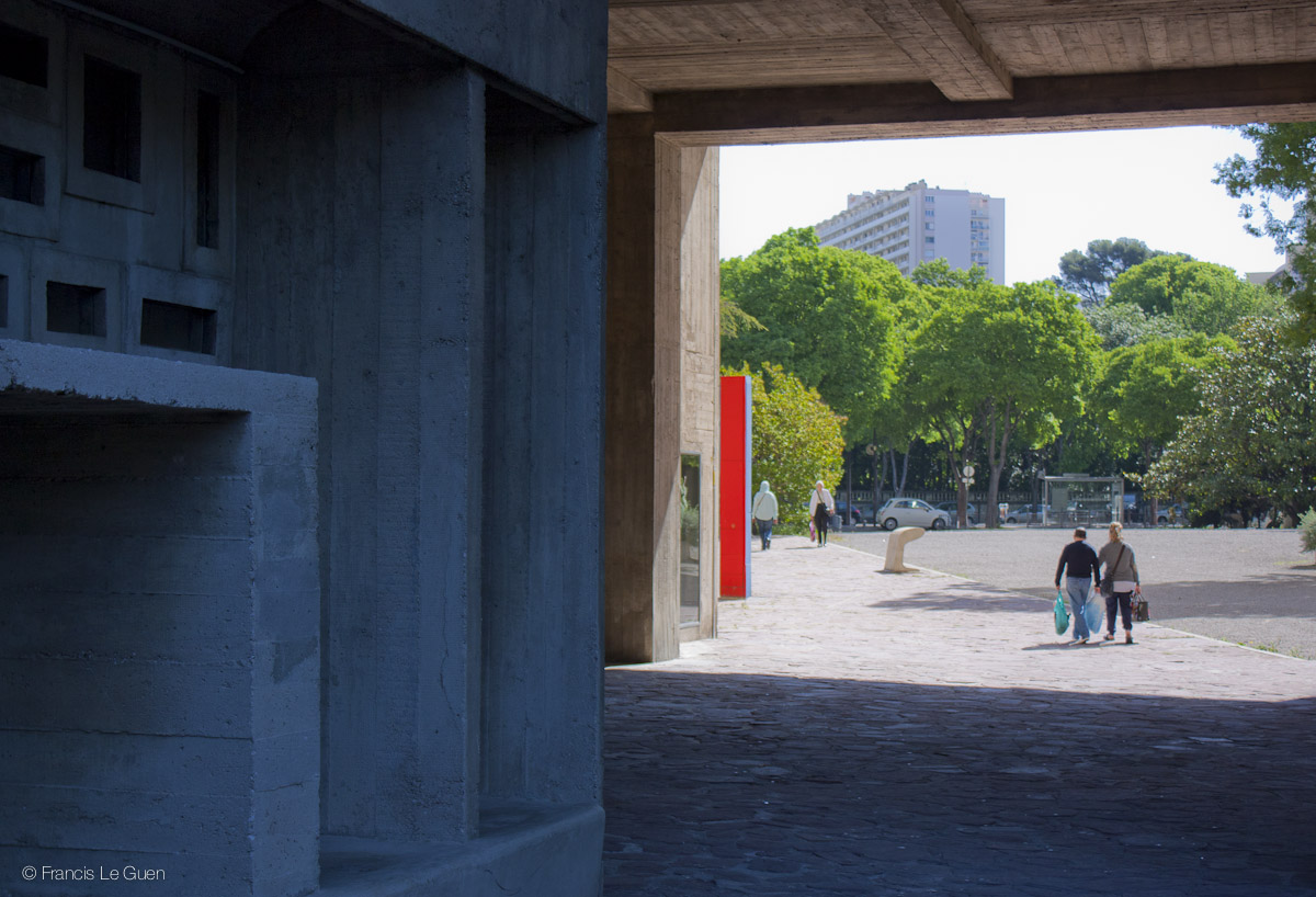 La cité Radieuse - Marseille - Marseille - sud, lumière, corniche