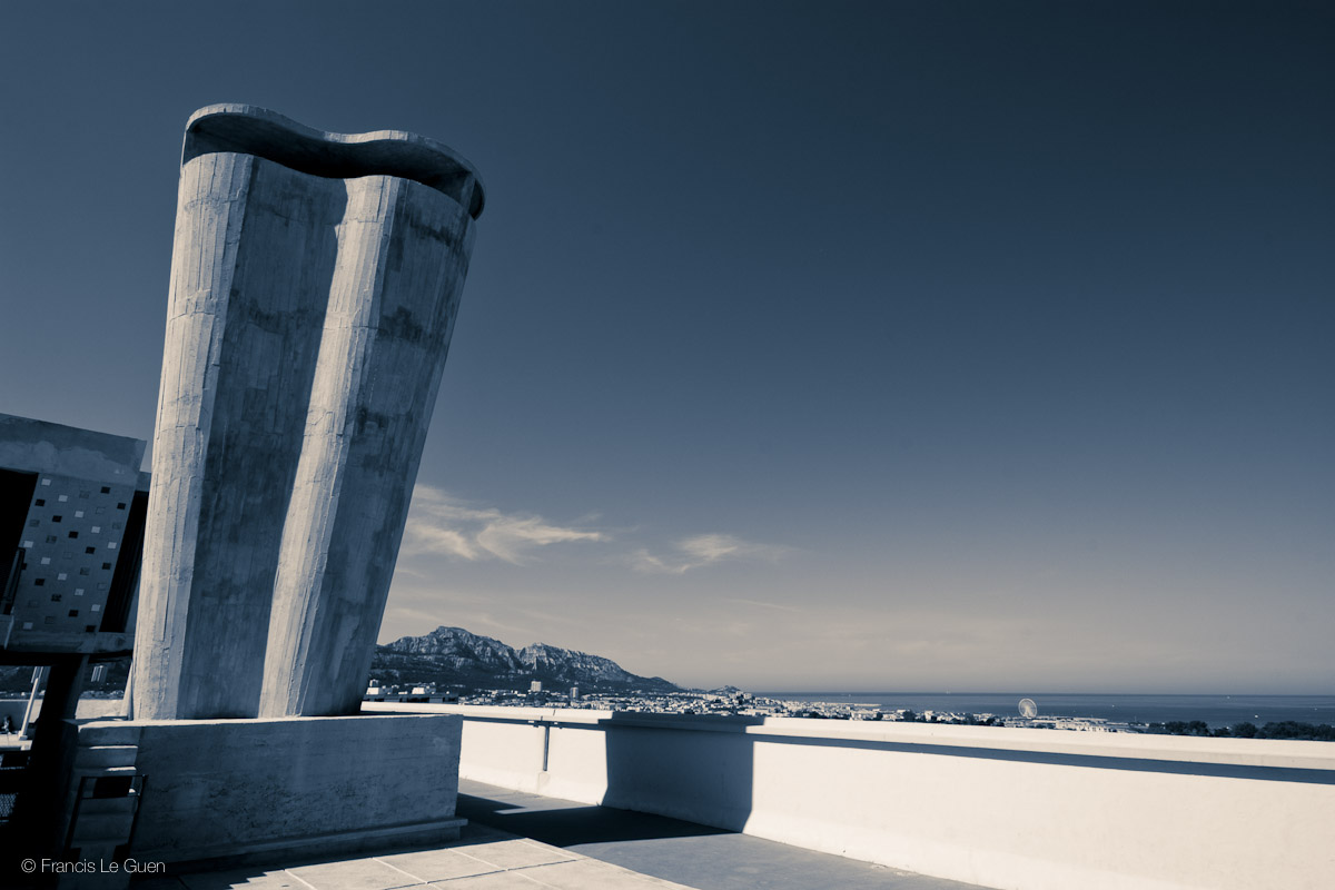 La cité Radieuse - Marseille - Marseille - sud, lumière, corniche
