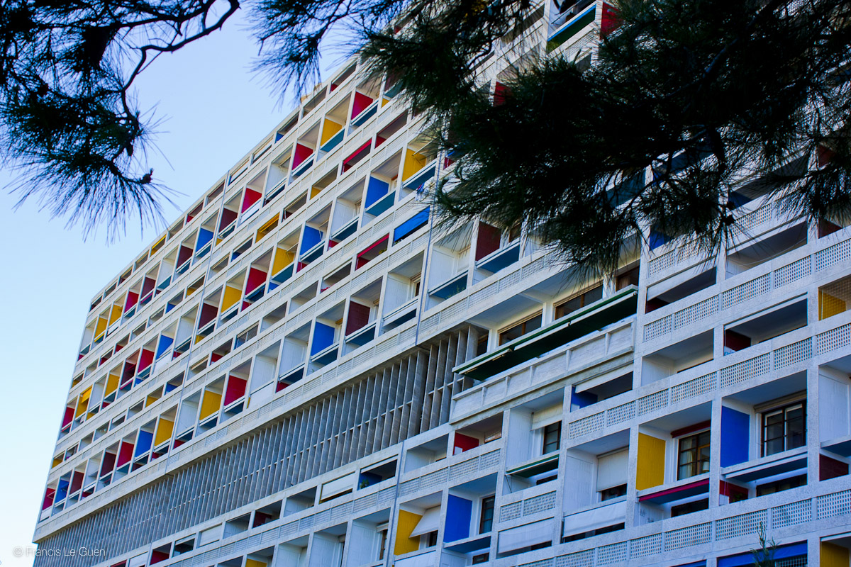 La cité Radieuse - Marseille - Marseille - sud, lumière, corniche