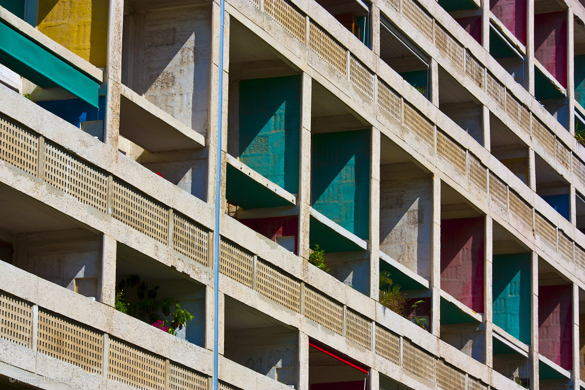 La cité Radieuse - Marseille - Marseille - sud, lumière, corniche