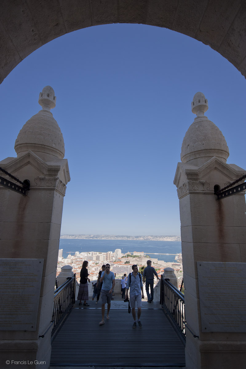 Notre Dame de la Garde - Marseille - Marseille - Marseille, Méditerranée, panier