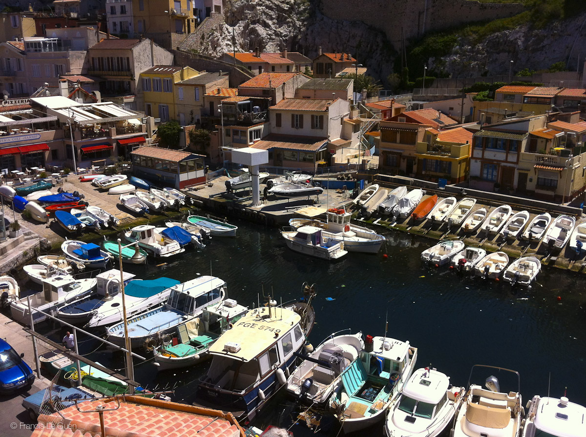 Vallon des Auffes - Marseille - Marseille - architecture, port, Notre-Dame