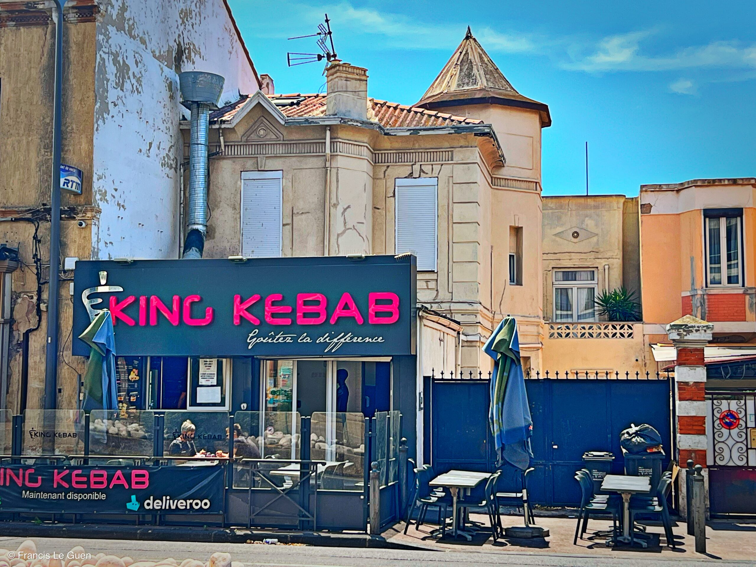 King Kebab - Marseille - Marseille - port, lumière, Méditerranée