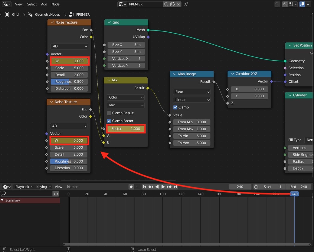 Motion Design : réaliser des animations en boucle - 3D - modèle, maillage, espace