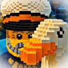 Tous Lego dans Blender - 3D - maillage, texture, rotation