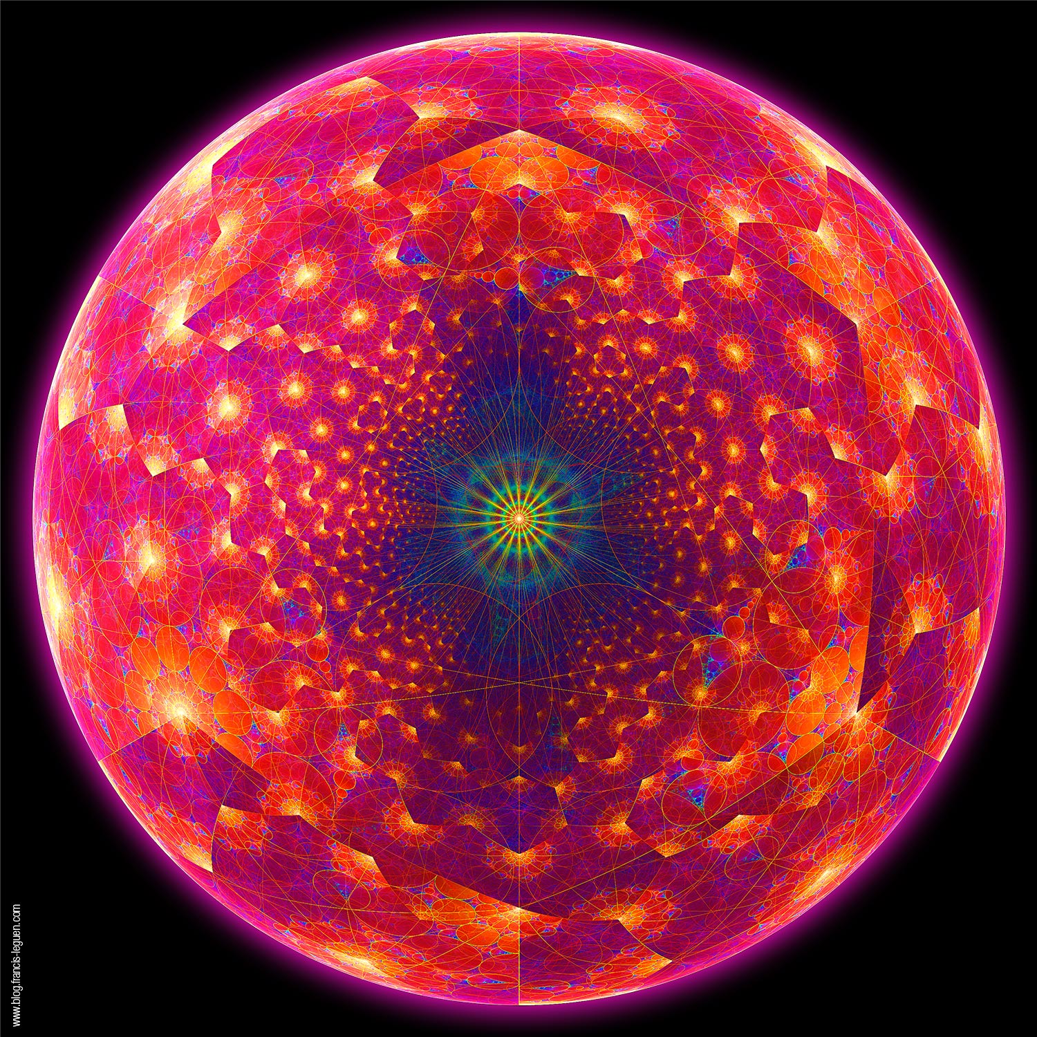 Blender : des mandalas animés - 3D - profondeur, texture, lumière