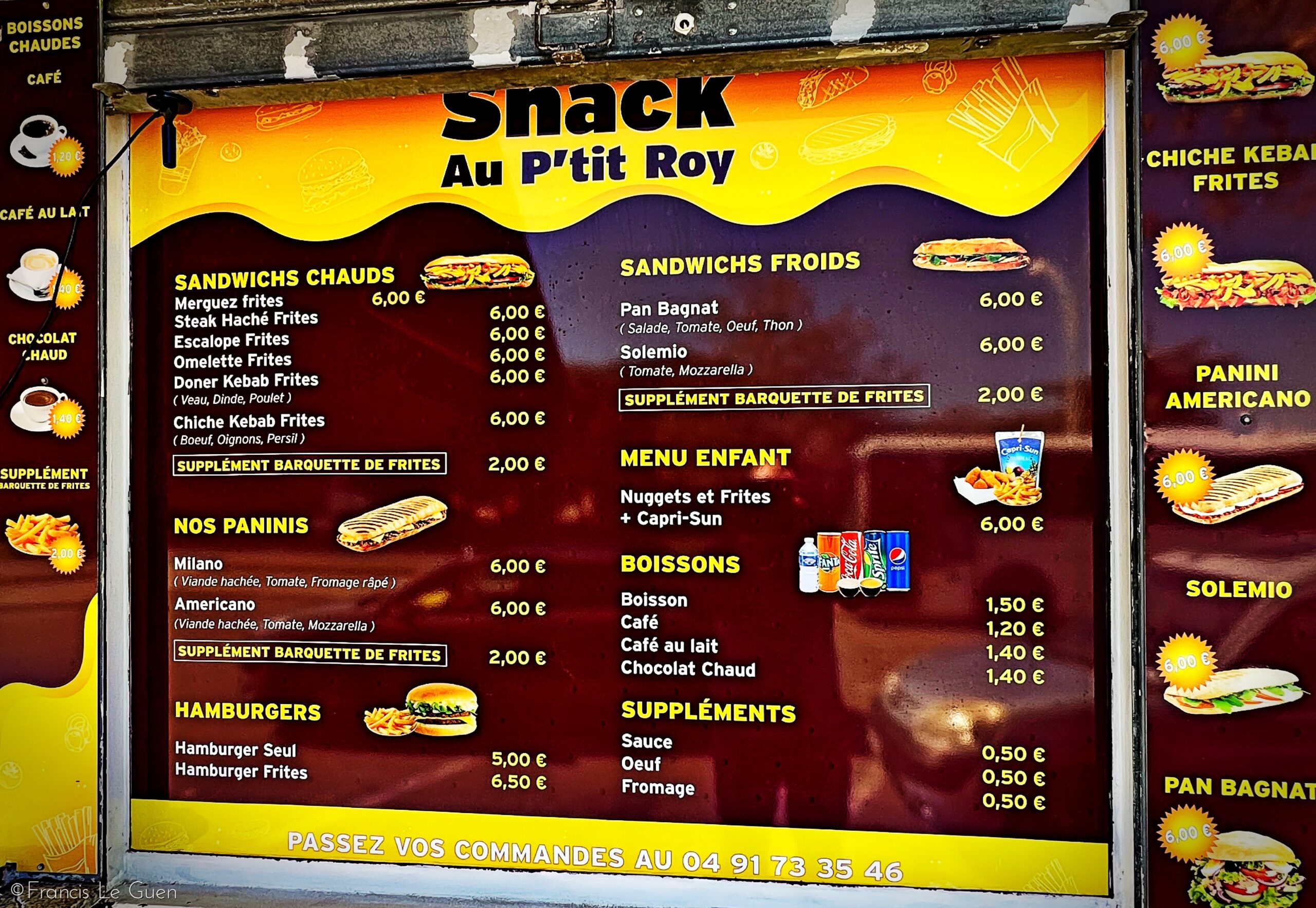 Snack Au P’ti Roy - Marseille - Marseille - Marseille, ville, lumière