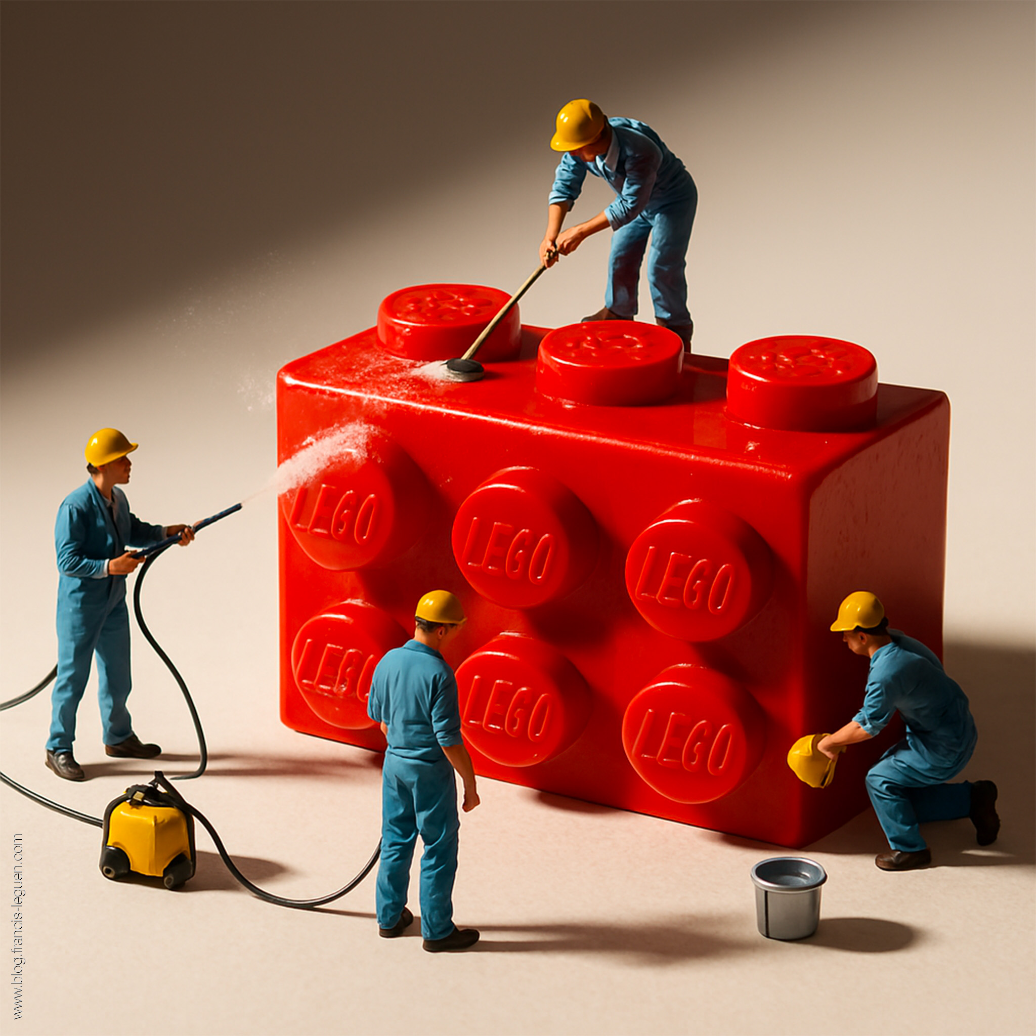 Tous Lego dans Blender - 3D - maillage, texture, rotation