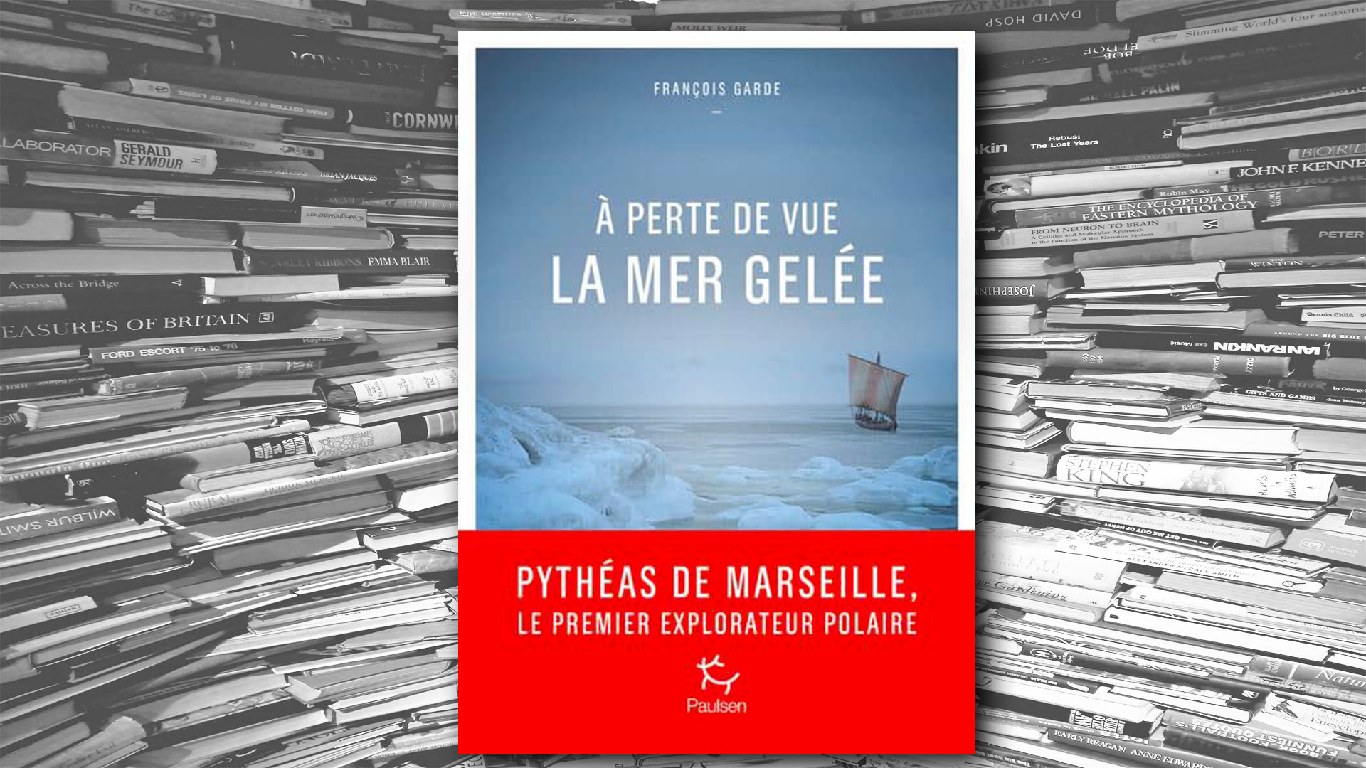 A perte de vue la mer gelée - François garde - Livres - pages, reliure, mot