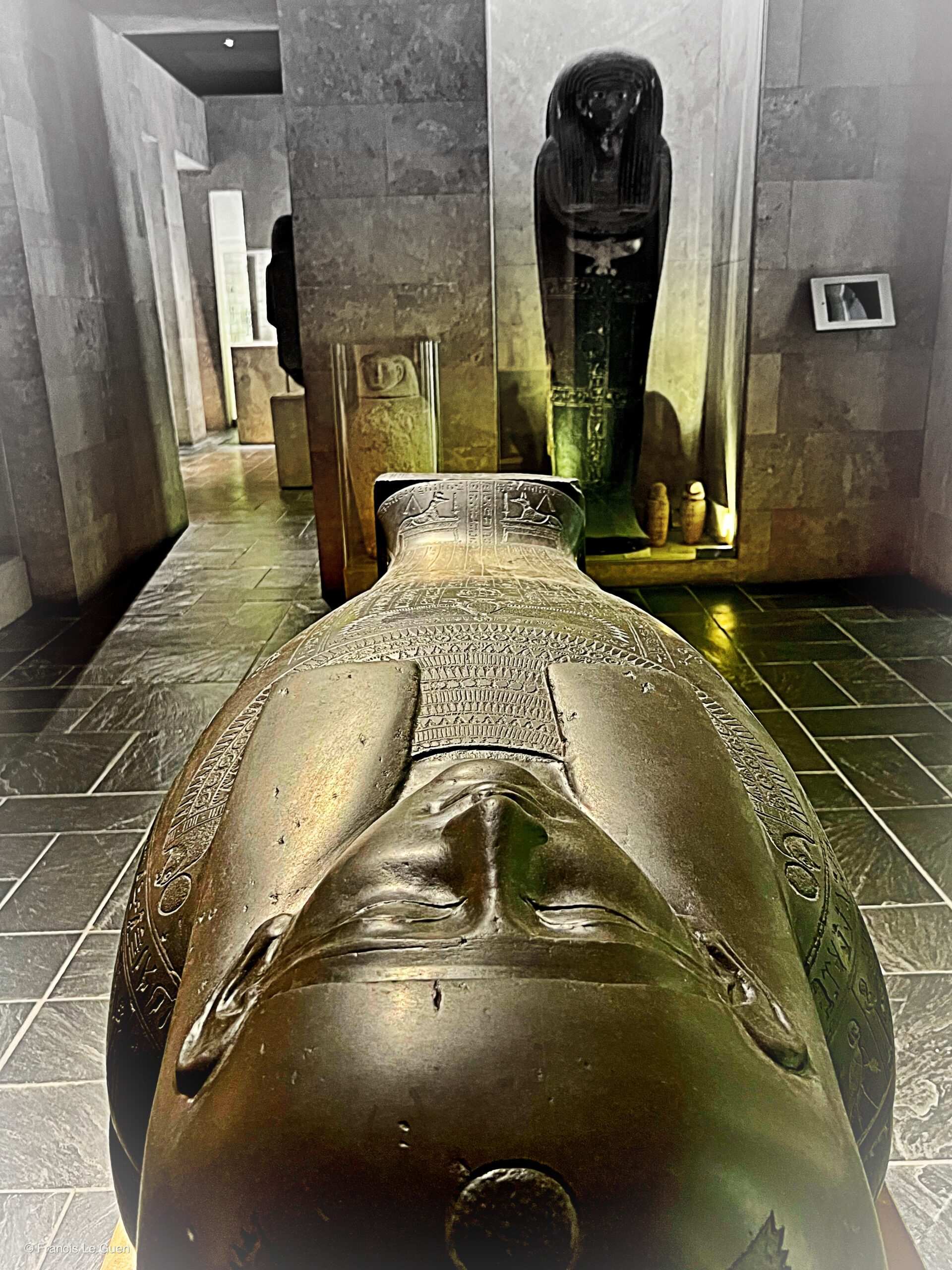 Musée d'Archéologie Méditerranéenne - galerie égyptienne - Marseille - Marseille - Marseille, architecture, Vieux-Port