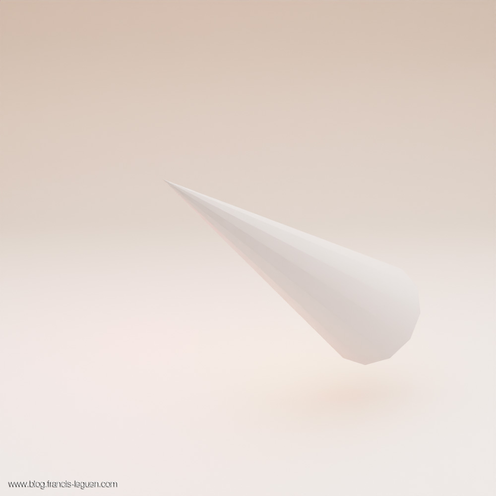 Des attracteurs étranges en 3D dans Blender - 3D - rendu, perspective, espace
