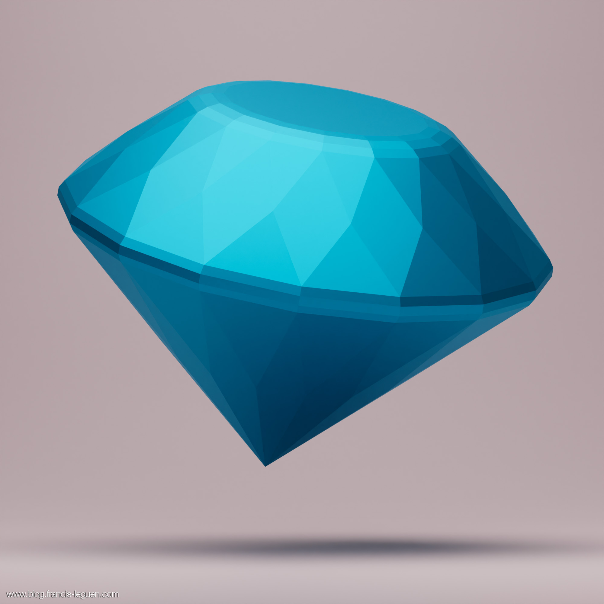 Des attracteurs étranges en 3D dans Blender - 3D - rendu, perspective, espace