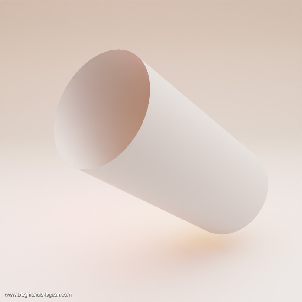 Des attracteurs étranges en 3D dans Blender - 3D - rendu, perspective, espace