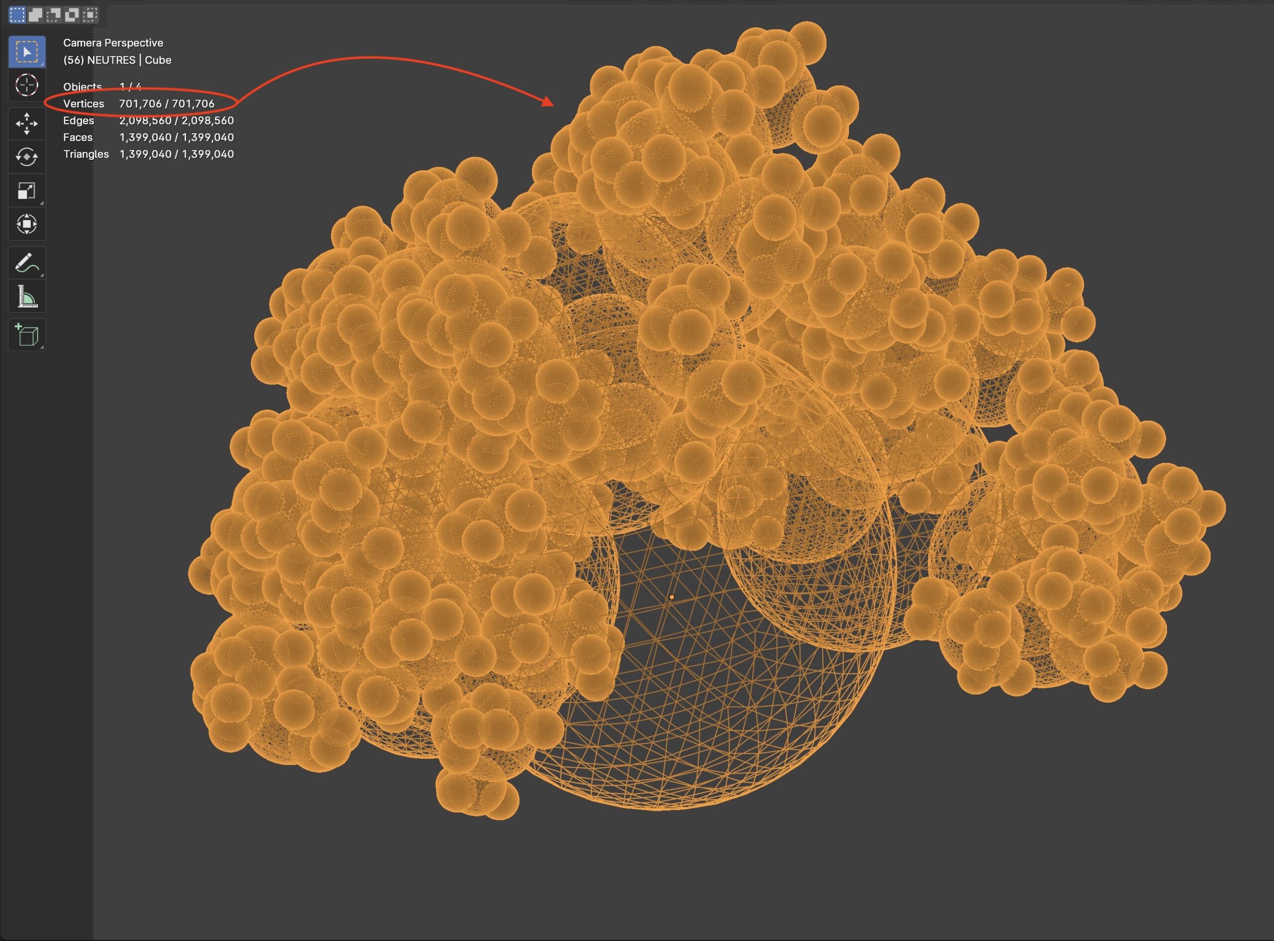 Fractales : des arbres de Pythagore avec Blender - 3D - profondeur, perspective, lumière