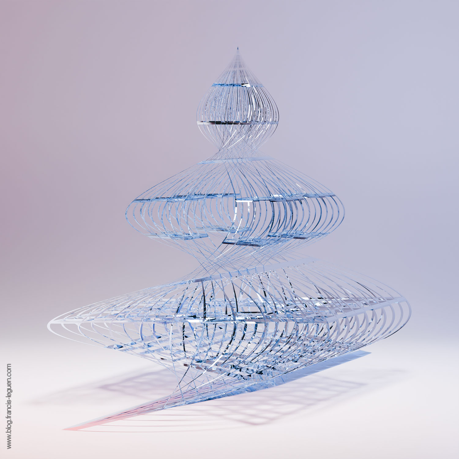 Des matrices dans Blender - 3D - rotation, espace, stéréo