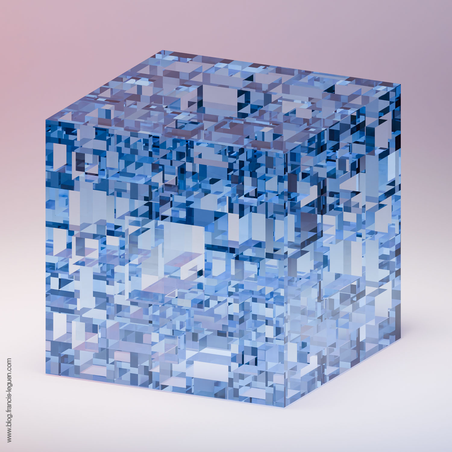 Des matrices dans Blender - 3D - rotation, espace, stéréo
