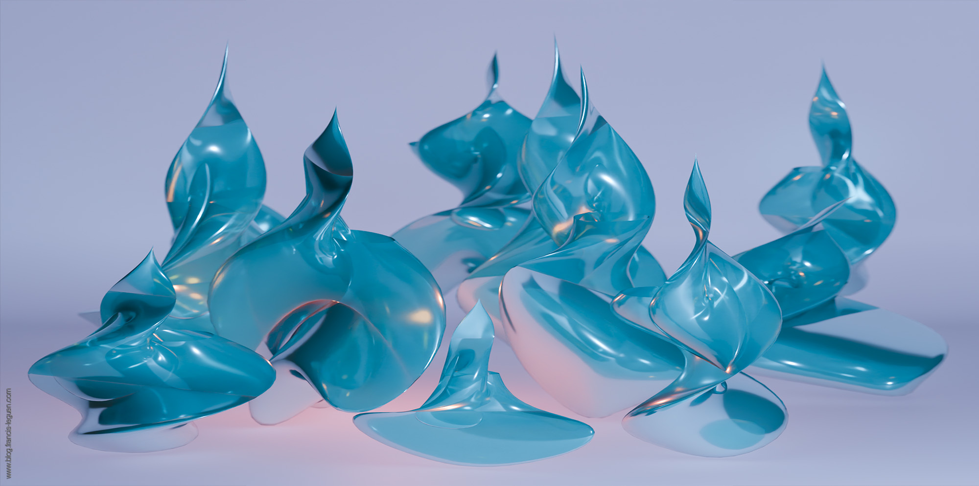 Des matrices dans Blender - 3D - rotation, espace, stéréo