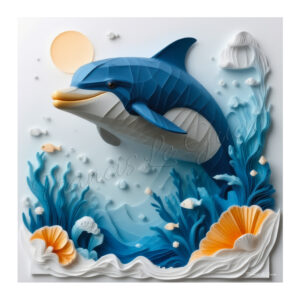 Dauphin - Tirages sur papier - papier, tirage, impression artistique
