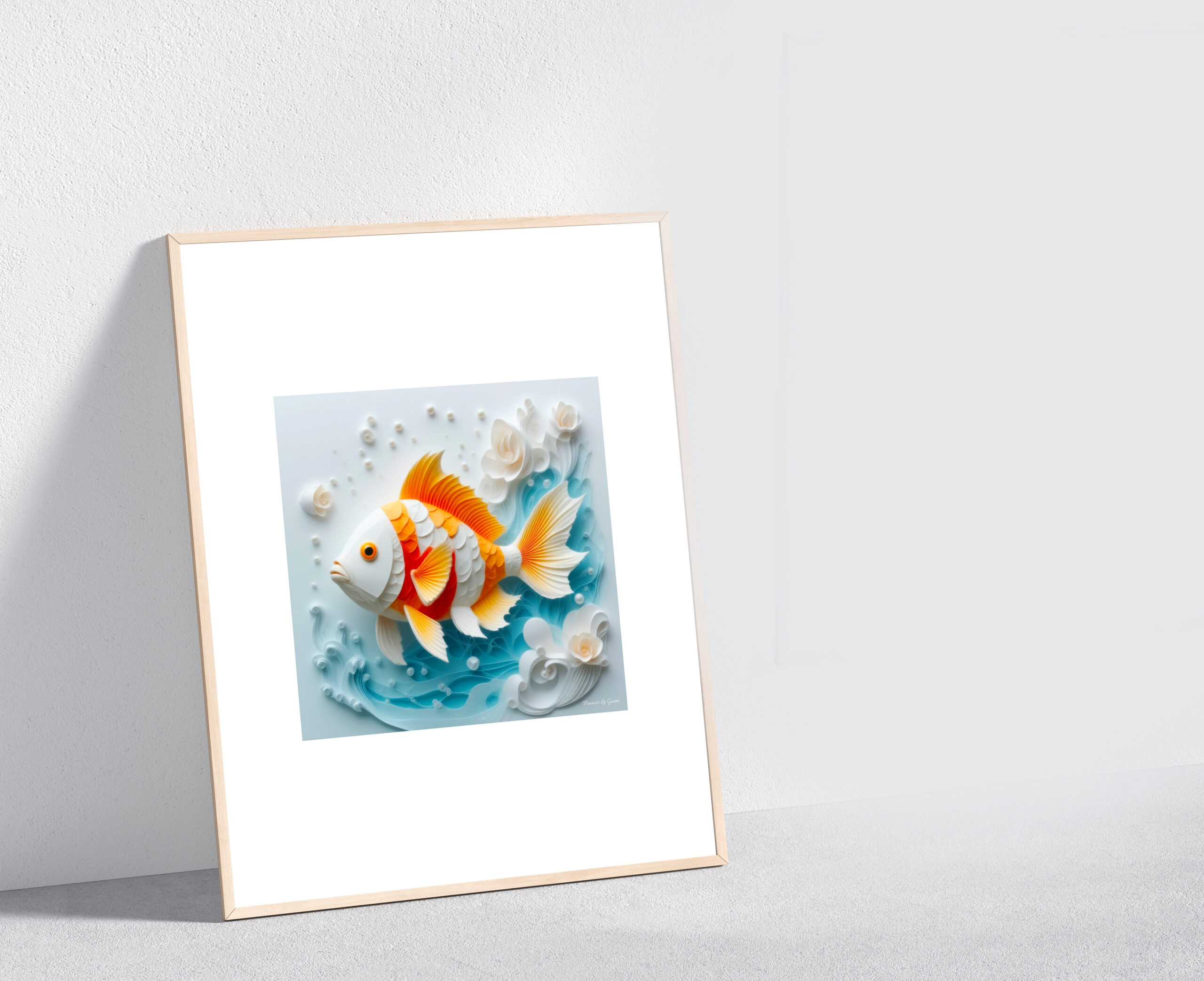 Poisson clown - Tirages sur papier - papier, tirage, impression artistique