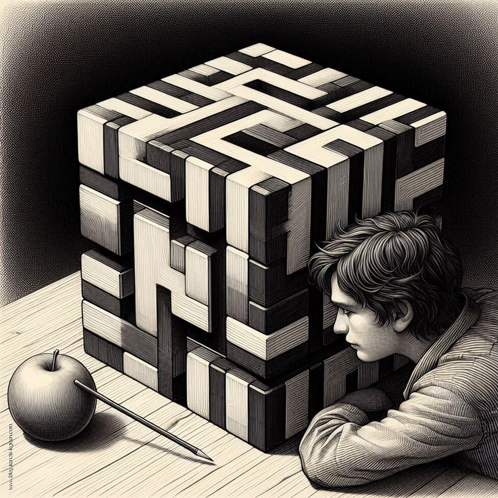 La surface de Boy - 3D - modèle, rendu, perspective