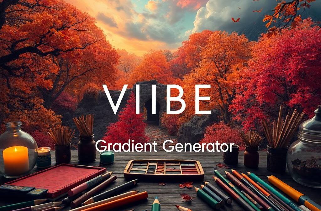 Viibe : l&rsquo;éditeur de gradients