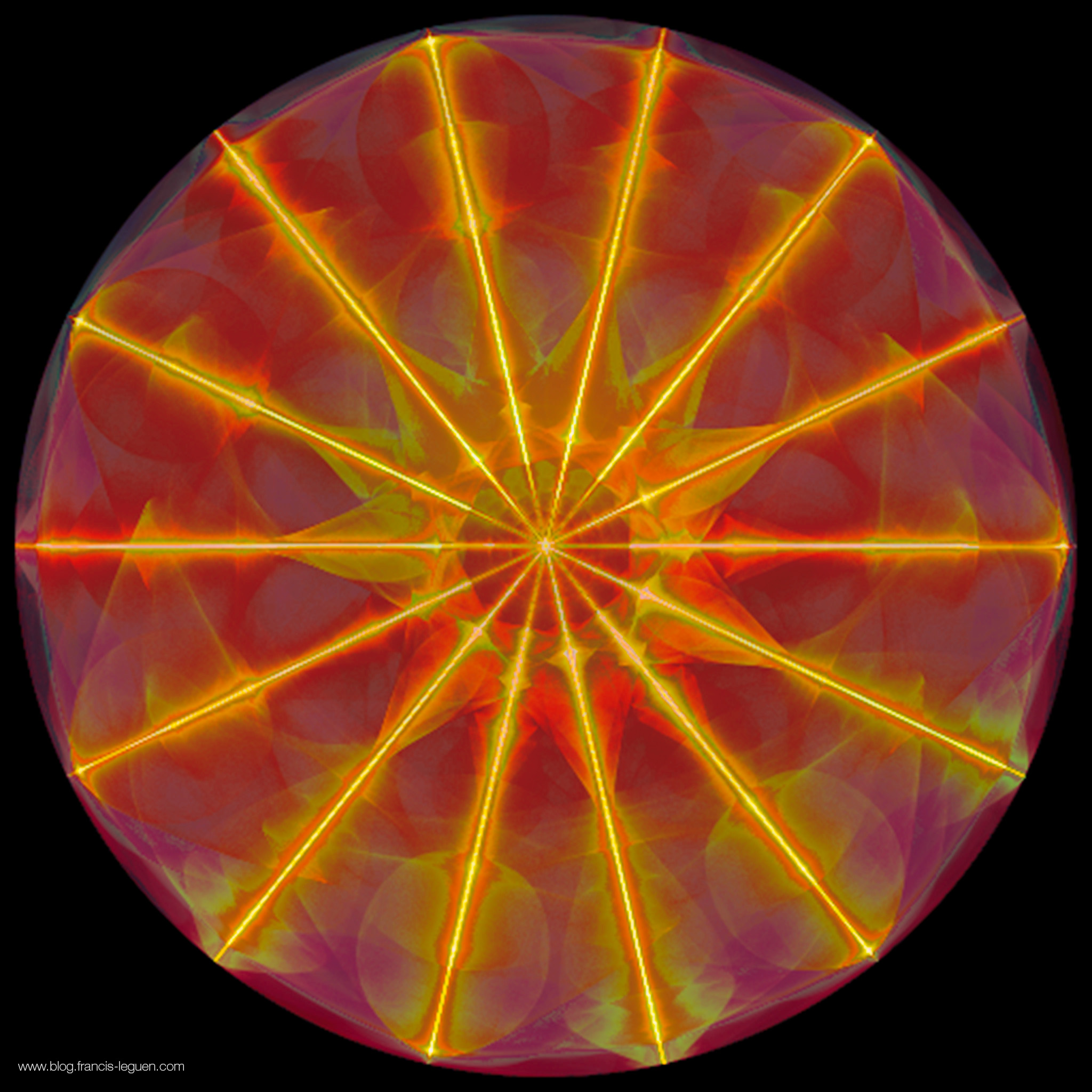 Fractales : Incendia Next - Fractales - spirales, organique, mandelbrot