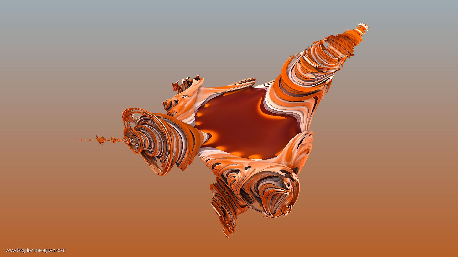Exporter les fractales de Mandelbulb3D avec BulbTracer 2 - 3D - maillage, texture, lumière