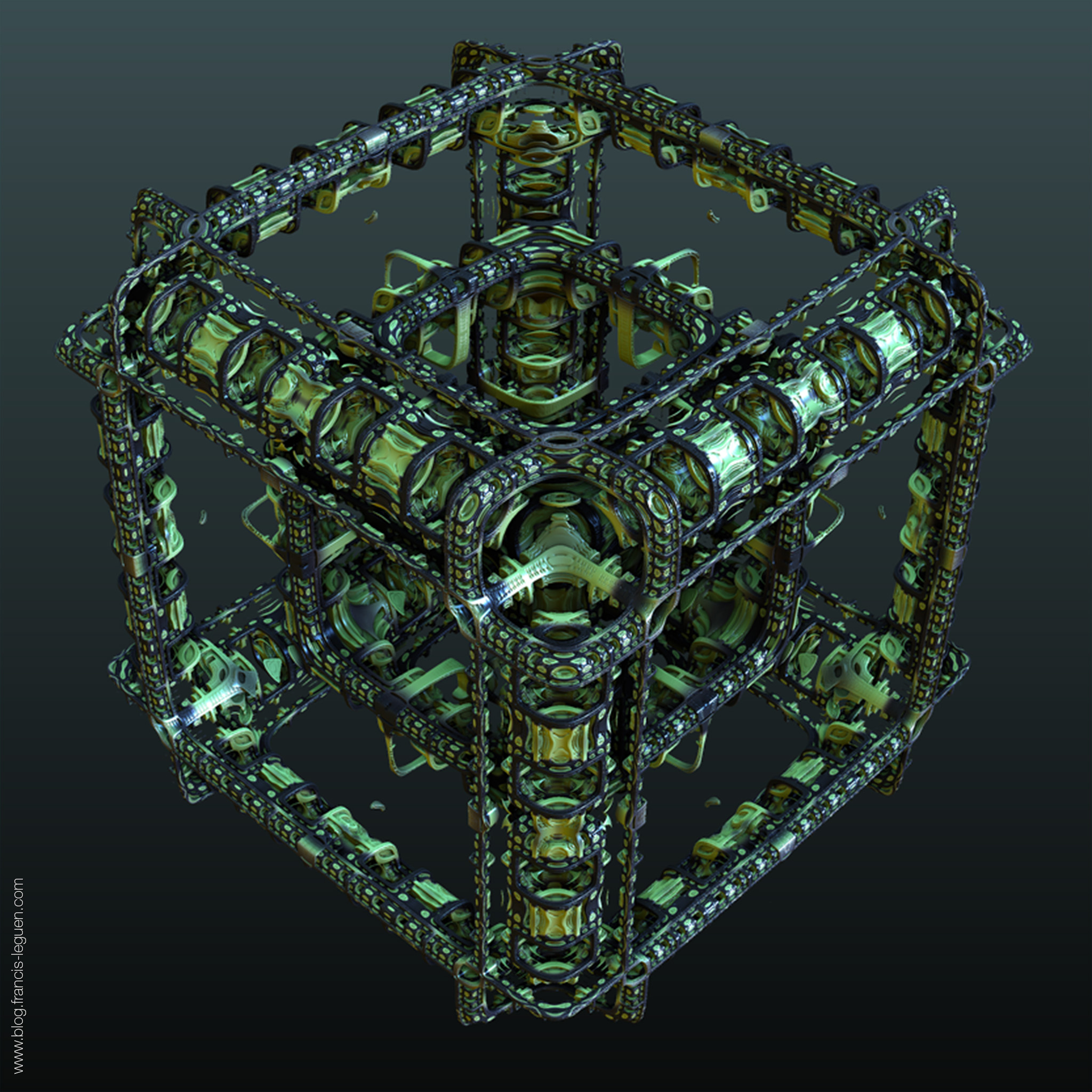 Exporter les fractales de Mandelbulb3D avec BulbTracer 2 - 3D - maillage, texture, lumière