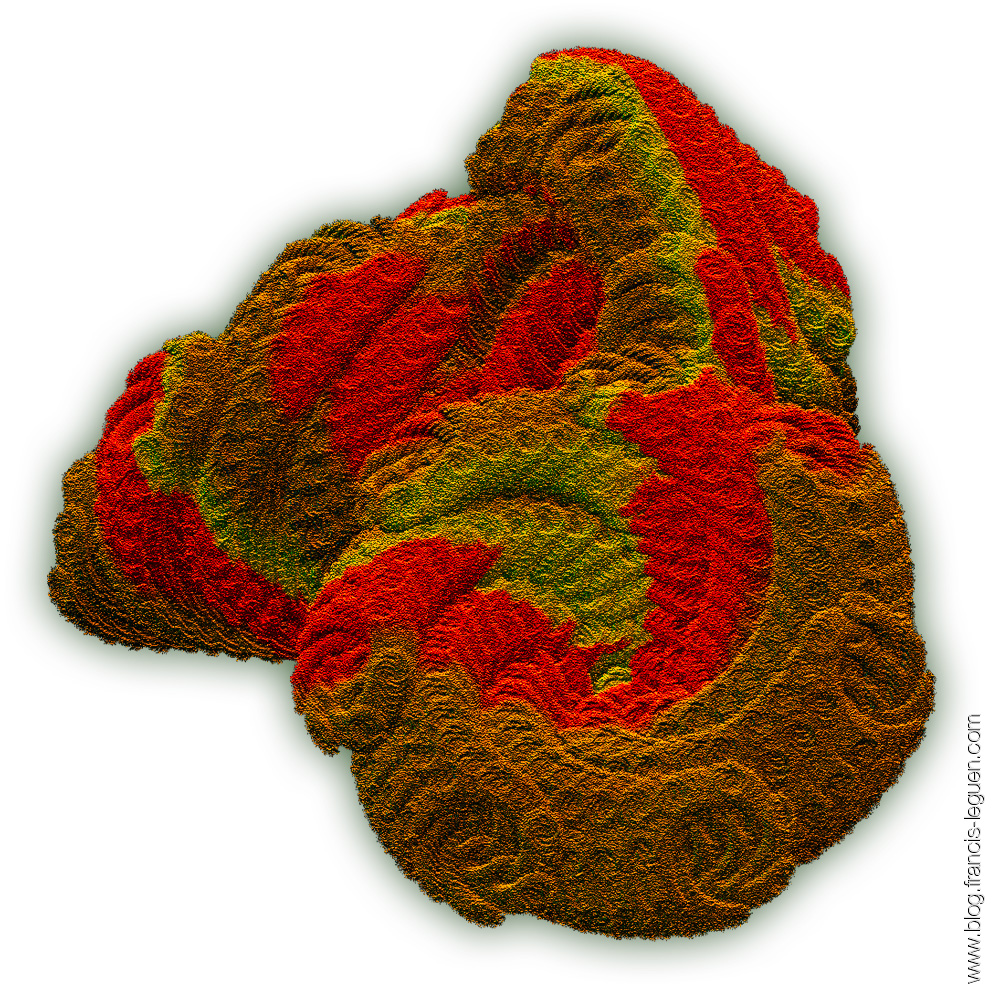 Jwildfire : Des cactus et des choux Romanesco ! - Fractales - mathématiques, répétition, ensemble