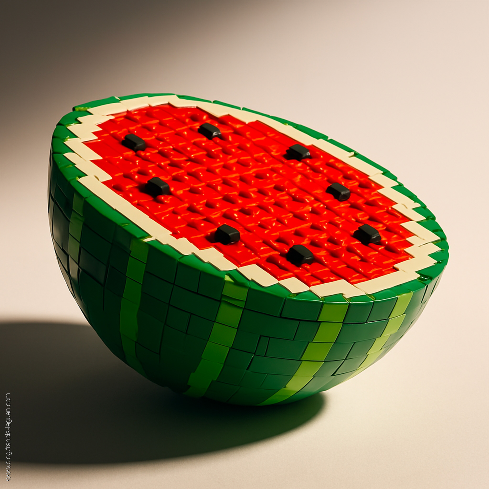 Tous Lego dans Blender - 3D - maillage, texture, rotation